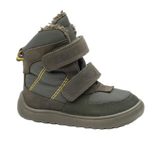 Protetika Leno Khaki barefoot zimní boty s membránou